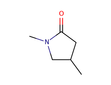 Molecular Structure of 2555-04-6 (1,4-Dimethyl-2-pyrrolidone)