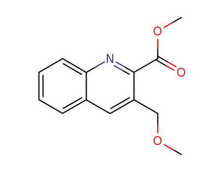 3-Methoxymethyl-quinoline-2-carboxylic acid methyl ester