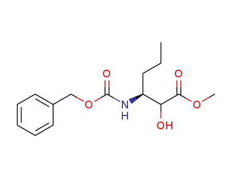(3S)-2-Hydroxy-3-[[(benzyloxy)carbonyl]aMino]hexanoic Acid Methyl Ester