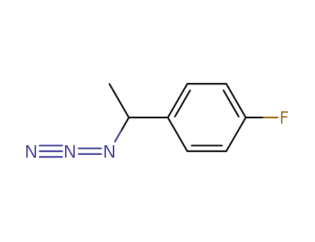 Molecular Structure of 823189-13-5 (Benzene, 1-(1-azidoethyl)-4-fluoro-)