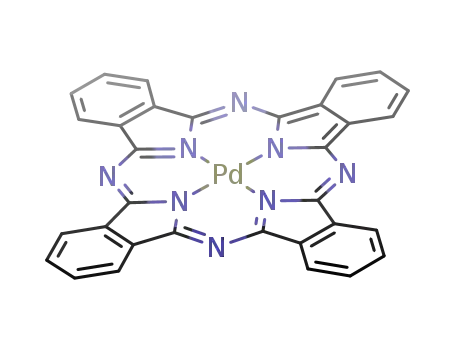Molecular Structure of 20909-39-1 (PALLADIUM PHTHALOCYANINE)