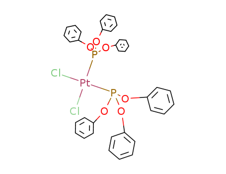 Platinum,dichlorobis(triphenyl phosphite-kP)-, (SP-4-2)-