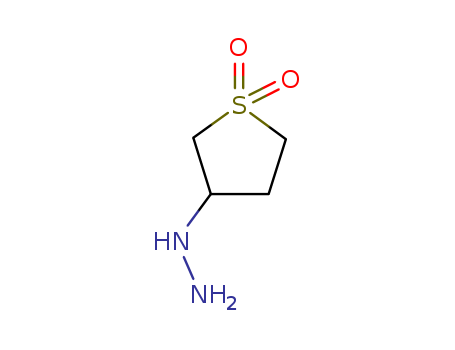 (1,1-dioxidotetrahydro-3-thienyl)hydrazine(SALTDATA: HCl)