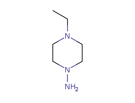 Molecular Structure of 34924-93-1 (4-ethylpiperazin-1-amine)