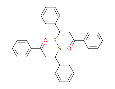 1-Propanone, 3,3'-dithiobis[1,3-diphenyl-