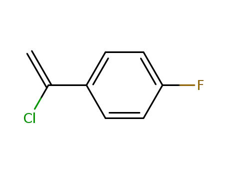 Molecular Structure of 83313-74-0 (Benzene, 1-(1-chloroethenyl)-4-fluoro-)