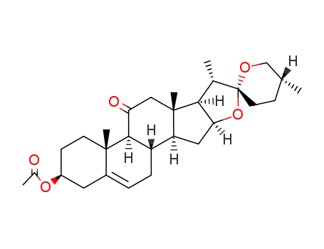 (25<i>R</i>)-3β-acetoxy-spirost-5-en-11-one