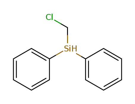 Molecular Structure of 18080-97-2 (Silane, (chloromethyl)diphenyl-)