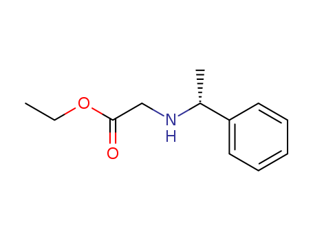 Ethyl (R)-N-(1-phenylethyl)glycinate
