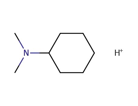 Molecular Structure of 2498-24-0 (cyclohexyldimethylammonium chloride)