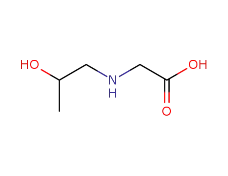 Molecular Structure of 113447-24-8 (Glycine, N-(2-hydroxypropyl)-)
