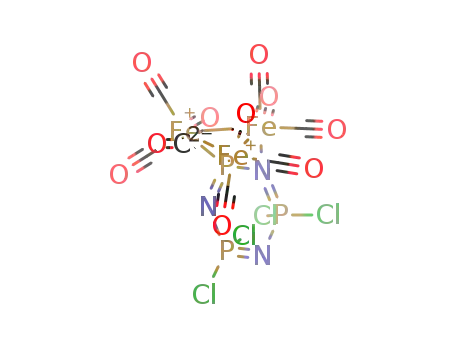 Fe<sub>3</sub>(CO)10(P<sub>3</sub>N<sub>3</sub>Cl<sub>4</sub>)