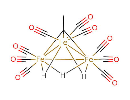 mu3-Ethylidyne-tris(mu2-hydro)triiron nonacarbonyl