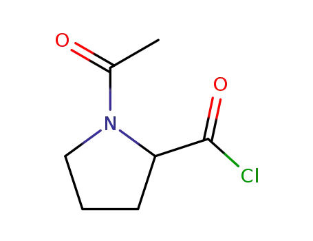 2-피롤리딘카르보닐클로라이드,1-아세틸-(9CI)