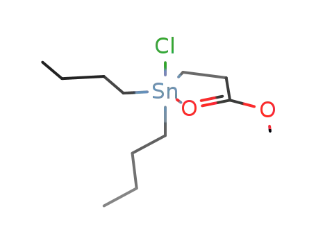 Molecular Structure of 79740-12-8 (chloro(2-methoxycarbonylethyl)dibutylstannane)