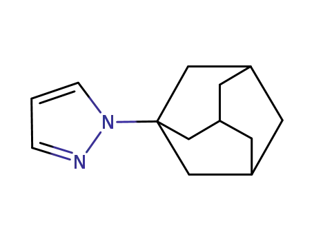 Molecular Structure of 92234-54-3 (1-(1-Adamantyl)pyrazole)