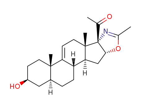 3β-hydroxy-2'-methyl-(5α,16β)-pregn-9(11)-eno[17,16-<i>d</i>]oxazol-20-one
