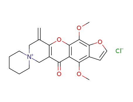 Molecular Structure of 34959-30-3 (azaspirium chloride)
