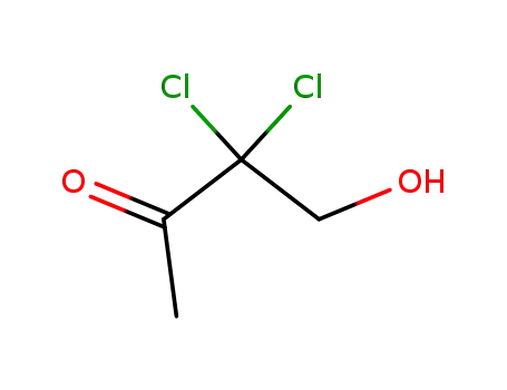 Molecular Structure of 100130-29-8 (2-Butanone,  3,3-dichloro-4-hydroxy-)