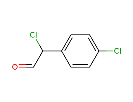 Molecular Structure of 58369-61-2 (2-chloro-2-(4-chlorophenyl)acetaldehyde)