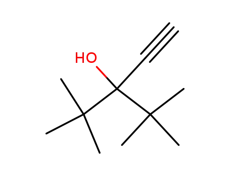 1-Pentyn-3-ol, 3-(1,1-dimethylethyl)-4,4-dimethyl-