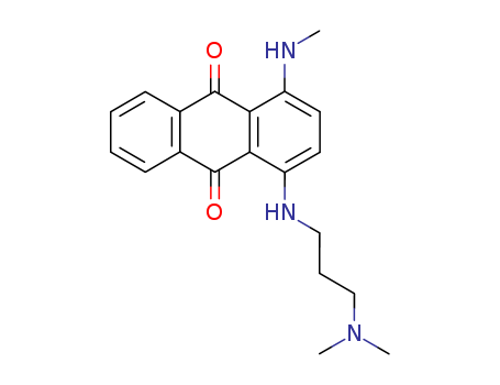 1-[3-(dimethylamino)propylamino]-4-(methylamino)anthracene-9,10-dione