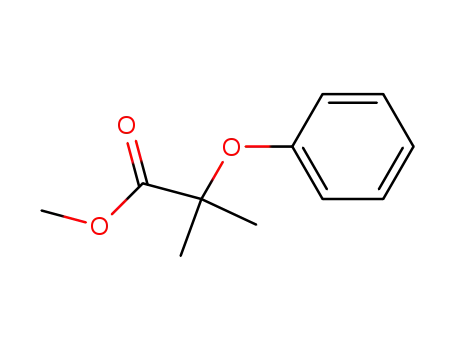 Molecular Structure of 72278-52-5 (methyl 2-phenoxyisobutyrate)