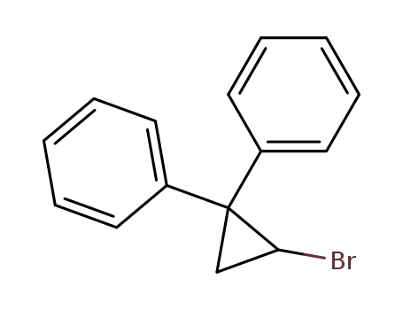 (2-Bromo-1-phenylcyclopropyl)benzene