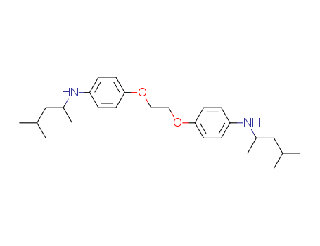 Benzenamine, 4,4-(1,2-ethanediylbis(oxy))bis(N-(1,3-dimethylbutyl)-