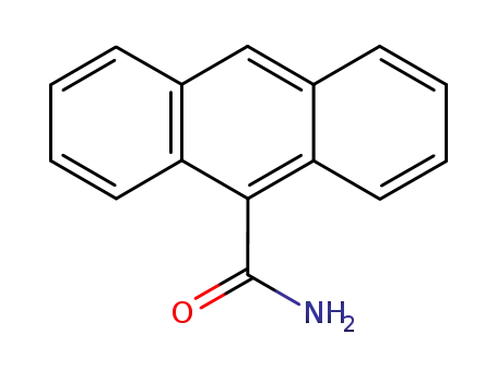Molecular Structure of 34810-13-4 (9-Anthraldehyde oxime)