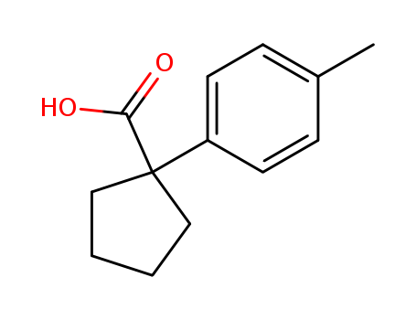 Cyclopentanecarboxylicacid, 1-(4-methylphenyl)-  CAS NO.80789-75-9