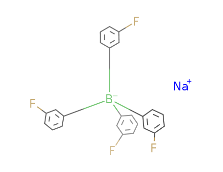 Borate(1-), tetrakis(3-fluorophenyl)-,
sodium(1:1)