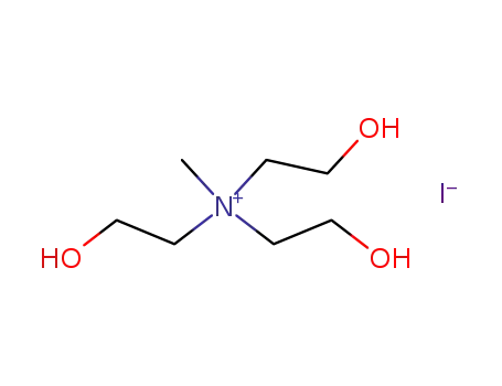 2-Hydroxy-N,N-bis(2-hydroxyethyl)-N-methylethan-1-aminium iodide