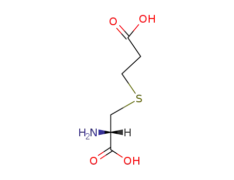 Molecular Structure of 100429-59-2 (S-(2-Carboxyethyl)-L-cysteine)