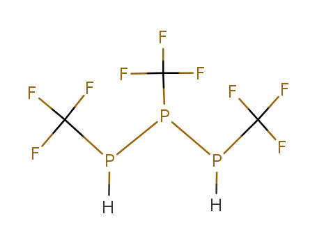 Molecular Structure of 1514-86-9 (1,2,3-Tris(trifluormethyl)-triphosphan)