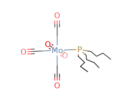 Molecular Structure of 15680-62-3 (Molybdenum,pentacarbonyl(tributylphosphine)-, (OC-6-22)-)
