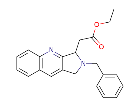 ethyl 2-(2-benzyl-2,3-dihydro-1H-pyrrolo[3,4-b]quinolin-3-yl)acetate