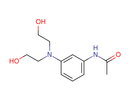 N-(3-Bis(2-hydroxyethylamino)phenyl)acetamide cas  92-02-4