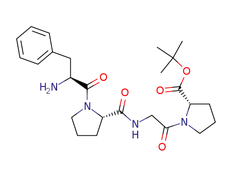 Molecular Structure of 111491-73-7 (phenylalanylprolylglycylproline tert-butyl ester)