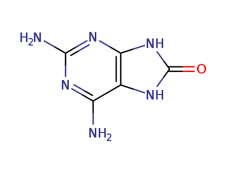 8H-Purin-8-one,2,6-diamino-7,9-dihydro- cas  72308-52-2