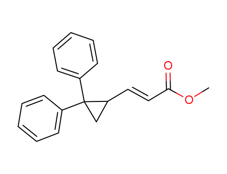 methyl (E)-3-(2,2-diphenylcyclopropyl)prop-2-enoate