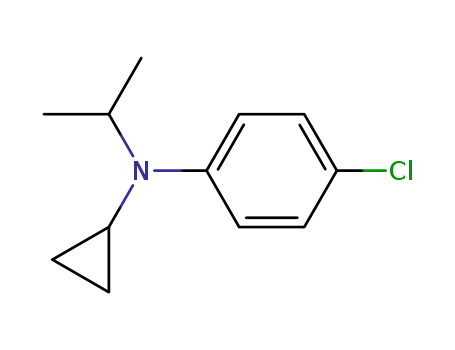 Benzenamine, 4-chloro-N-cyclopropyl-N-(1-methylethyl)-