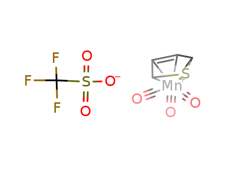 {(OC)3Mn(η5-thiophene)}SO3CF3