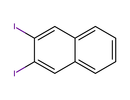 Molecular Structure of 27715-43-1 (2,3-DIIODONAPHTHALENE)