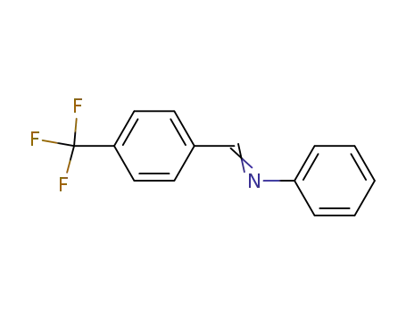Molecular Structure of 79128-83-9 (Benzenamine, N-[[4-(trifluoromethyl)phenyl]methylene]-)