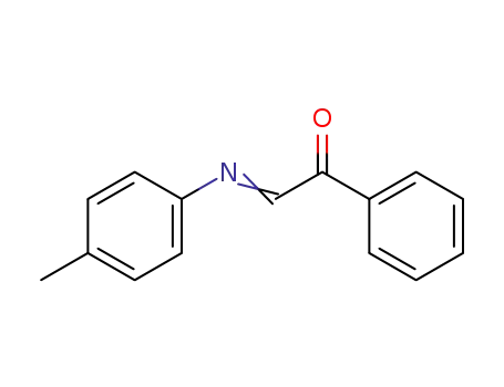 Molecular Structure of 6394-69-0 (Ethanone, 2-[(4-methylphenyl)imino]-1-phenyl-)