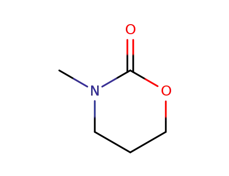 Molecular Structure of 96690-06-1 (3-methyl-1,3-oxazinan-2-one)