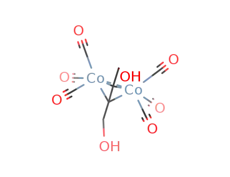 Molecular Structure of 55975-76-3 (2-butyne-1,4-diol-hexacarbonyldicobalt)
