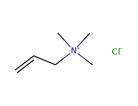 Molecular Structure of 1516-27-4 (allyltrimethylammonium chloride)