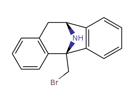 (5S,10R)-(+)-5-(bromomethyl)-10,11-dihydro-5H-dibenzo-[a,d]-cyclohepten-5,10-imine